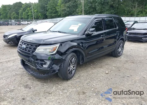 2017 Ford Explorer Sport from USA, damaged, VIN 1FM5K8GT9HGC80403